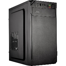 Компьютерный корпус KingPrice KPCC-MN209 черный без БП mATX 1x80мм 2x120мм 2xUSB 2.0 audio