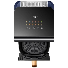 Аэрогриль Panasonic NF-CC600ATS черный, 1450 Вт, 6 л, сенсор, 11 программ