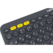 Клавиатура беспроводная Logitech K380, Bluetooth, темно-серый