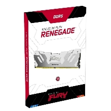 Оперативная память Kingston Fury Beast, DDR5, 16Gb (1x16Gb), 7200MHz, CL38, DIMM, с радиатором, белый