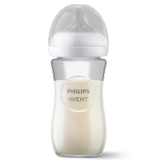 Бутылочка для кормления Philips SCY933/01 Avent NATURAL Response 250 мл, 1 шт, стекло