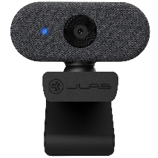 Веб-камера JLab GO 1920x1080, 30 кадр/с, USB Type-A, микрофон, автоосвещение, универсальное крепление
