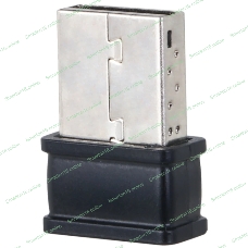 Сетевой USB-адаптер Dahua DH-NC300/Wi-Fi 2.4 ГГц 802.11AX 300M/MU-MIMO/USB 2.0/Plug & Play/черный (DH-NC300)