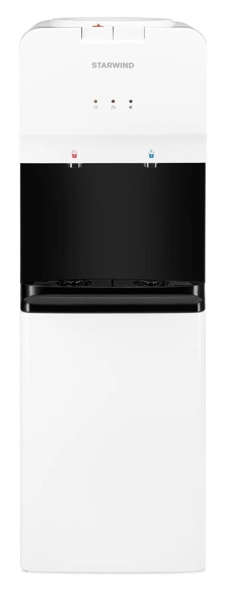 Кулер для воды Starwind SW-1005EW, верхняя загрузка, нагрев 95 °С, охлаждение 10 °С, белый