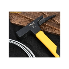 Молоток кровельщика Deli DL5060 600 гр, магнит, противоскользящий боек, фиберглассовая рукоять