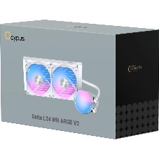 Система охлаждения Ocypus Delta L24 WH ARGB V2 белый 280W/ All Intel/ AMD AM*/ Screws