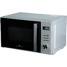 Микроволновая печь General Electronics GE-DS525S серебро, 25 л, 900 Вт, переключатели — электронный