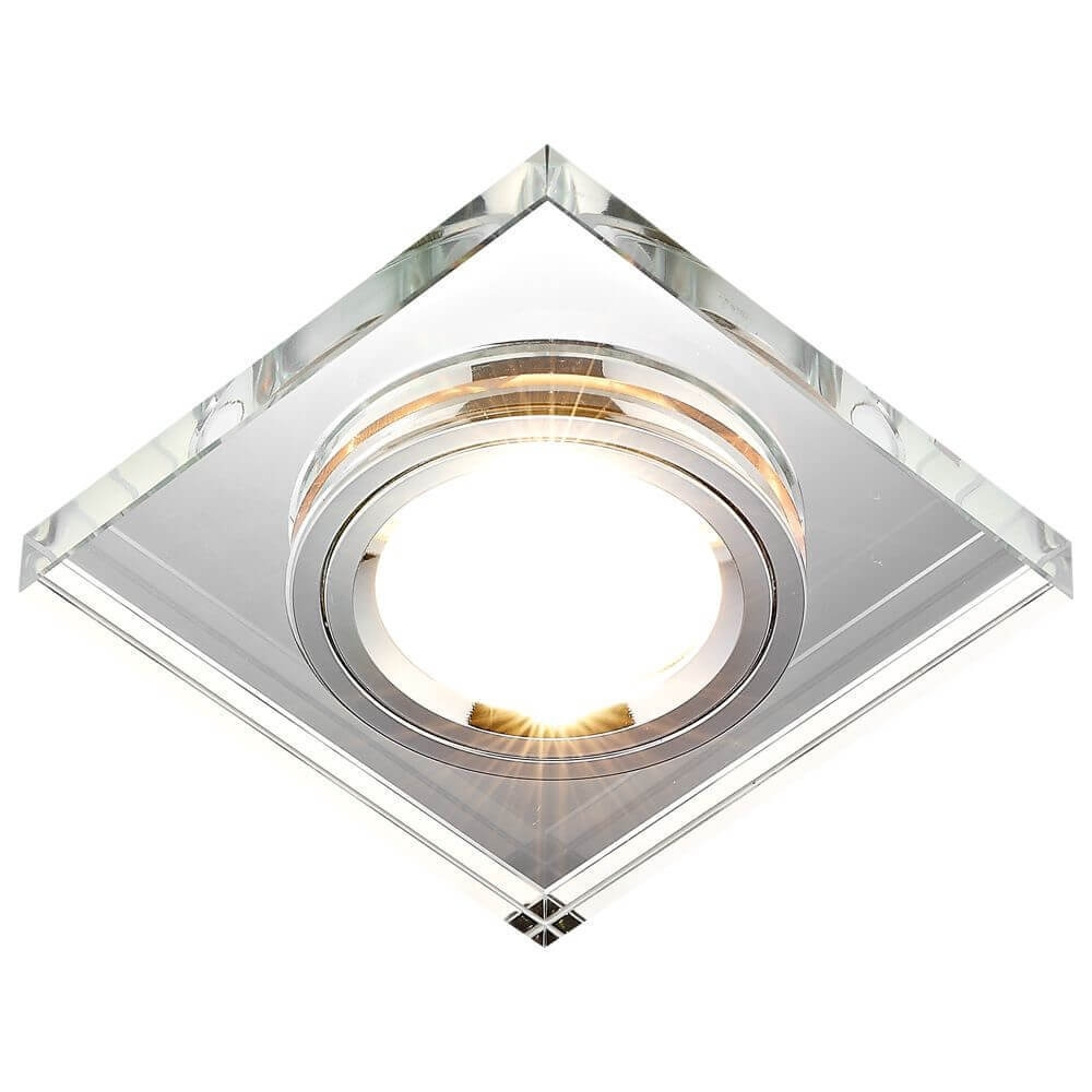Встраиваемый точечный светильник Ambrella Light 8170 CL хром MR16 D90 mm