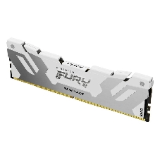 Оперативная память Kingston Fury Beast, DDR5, 16Gb (1x16Gb), 7200MHz, CL38, DIMM, с радиатором, белый
