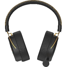 Гарнитура Bloody MR595 Renegade чёрный, беспроводная + проводная, Bluetooth/радиоканал/USB-C, до 135 ч, подсветка, съёмный микрофон