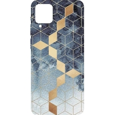 Чехол (клип-кейс) Gresso Meridian, для Samsung Galaxy A12, синий gr17aaae8939