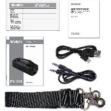 Мобильные колонки SVEN PS-390 2.0 черный