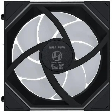 Вентилятор для корпуса Lian-Li Uni Fan SL-INF Wireless 120 ARGB 120х124.5x28 черный 4-pin 29.2дБ (упак.:3шт) (G99.12SLIN1W3B.R0) Ret