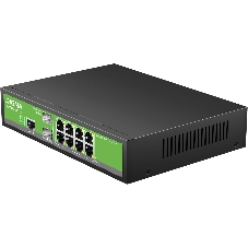 Коммутатор Digma DSP708G-2S-T135, 8×1 Гбит/с + 2×1 Гбит/с SFP, управляемый