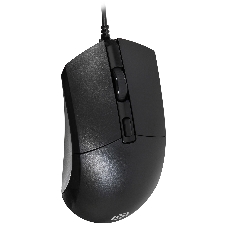 Мышь проводная Oklick 207M черный, 2400 dpi, USB, кнопки - 4