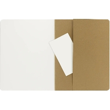 Блокнот Moleskine CAHIER JOURNAL QP423 XLarge 190х250 мм, обложка картон, 120 страниц, нелинованный, бежевый (3 шт)