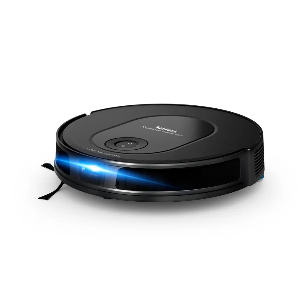 Робот-пылесос Tefal X-Plorer Serie 65+ RG8L65WH черный, 5200 мАч Li-ion, уборка суxая/влажная, пылесборник контейнер 0.4 л