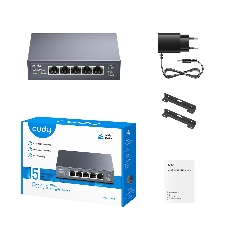 Коммутатор Cudy HS105, 5×2.5 Гбит/с