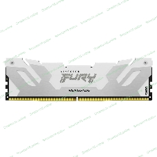Оперативная память Kingston Fury Beast, DDR5, 16Gb (1x16Gb), 7200MHz, CL38, DIMM, с радиатором, белый