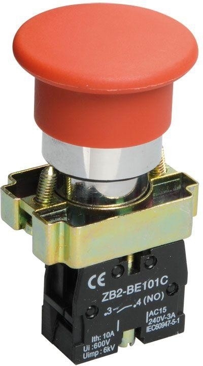 Кнопка управления LAY5-BC41 IEK BBG70-BC-K04 