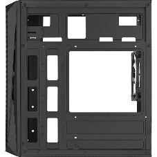 Компьютерный корпус Aerocool/Formula CS-107 черный без БП mATX 1x120мм 1xUSB 2.0 1xUSB 3.0 audio