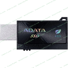 Внешний SSD ADATA SC730, 512 Gb, USB 3.2 Gen 2 Type-A/Type-C, R/W 600/600, черный