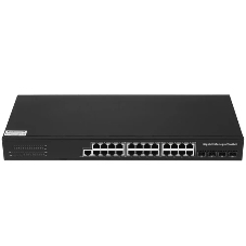 Коммутатор Cudy GS2024S2, 24×1 Гбит/с, 4×1 Гбит/с SFP