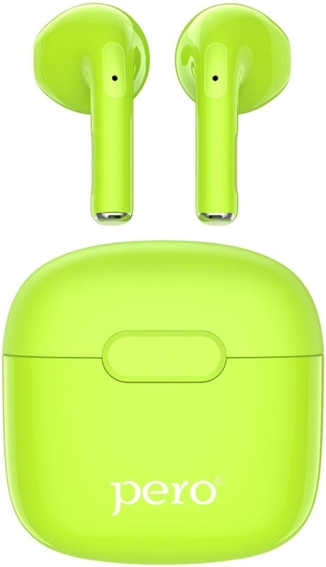 Беспроводные наушники PERO TWS05 COLORFUL Green