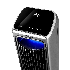 Вентилятор Brayer BR4982 серый, напольный, 50 Вт, 3 скорости