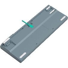 Клавиатура проводная A4Tech Bloody S87 Energy USB серый/зеленый