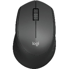 Мышь беспроводная Logitech M280 черный, 1000 dpi, радиоканал, USB, кнопки - 3