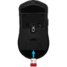 Мышь беспроводная Defender Demon GM-534 черный, 3200 dpi, радиоканал, USB, кнопки - 6