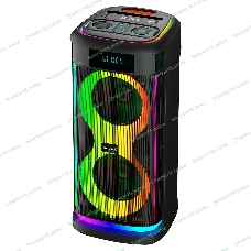 Минисистема Supra SMB-800 черный 140Вт FM USB BT micro SD