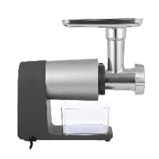 Мясорубка электрическая Centek CT-1607 серый, 3000 Вт, 3.0 кг/мин, реверс, металлический лоток, насадки - 5