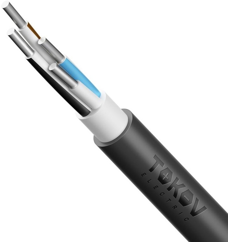 Кабель TOKOV ELECTRIC АВВГнг(А)-LS 4х6 ОК (N) 0.66кВ (м)