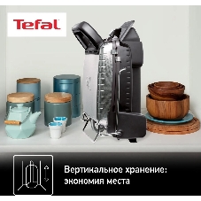 Гриль электрический Tefal GC306012 2000Вт серебристый