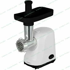 Мясорубка электрическая SUPRA MGS-2006 белый, 2000 Вт, 2.0 кг/мин, реверс, защита от перегрузки, насадки - 2