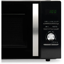 Микроволновая печь Hyundai HYM-D2079 черный, 23 л, 800 Вт, переключатели - кнопки, поворотный механизм