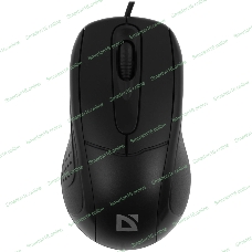 Мышь проводная Defender Standard MB-580 черный, 1000 dpi, USB, кнопки - 3