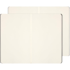 Блокнот Moleskine CAHIER NASA-INSPIRED SKCAHLP7063S2 Large 130х210 мм 120 стр. нелинованный мягкая обложка серебристый/черный Moon (2 шт)