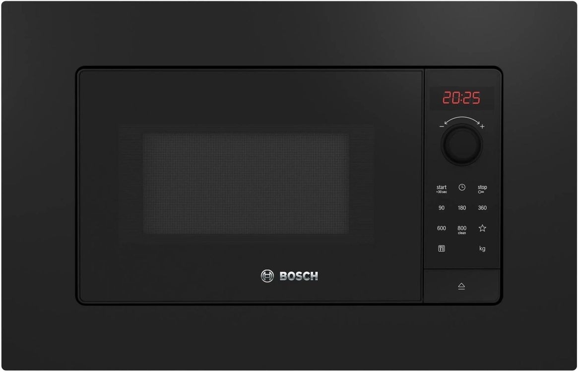 Микроволновая печь Bosch BFL623MB4 черный (встраиваемая)