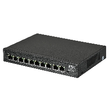 Коммутатор RVi-1NS08F-2T, 8×100 Мбит/с PoE + 2×100 Мбит/с, неуправляемый
