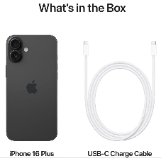 Смартфон Apple iPhone 16, 8/256Gb, черный
