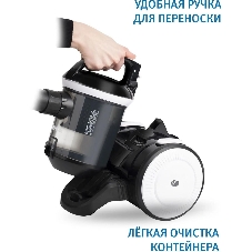 Пылесос Vitek 8142-VT-01 черный/белый, 200/1500 Вт, уборка сухая, пылесборник контейнер 1.8 л