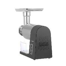 Мясорубка электрическая Centek CT-1607 серый, 3000 Вт, 3.0 кг/мин, реверс, металлический лоток, насадки - 5