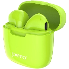 Беспроводные наушники PERO TWS05 COLORFUL Green
