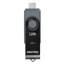 Флешка USB Smartbuy Twist Dual (SB128Gb3DUOTWK), 128Gb, USB 3.0/3.1, Twist Dual