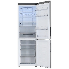 Холодильник Haier C4F637CXRGU1 серебристый двухкамерный 235/115л морозилка снизу, No Frost