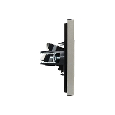 Розетка компьютерная RJ45 кат.5E IEK FORTE&PIANO FP532 сталь