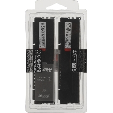 Оперативная память Kingston Fury Beast, DDR5, 32Gb (2x16Gb), 6000MHz, CL36, DIMM, с радиатором, черный